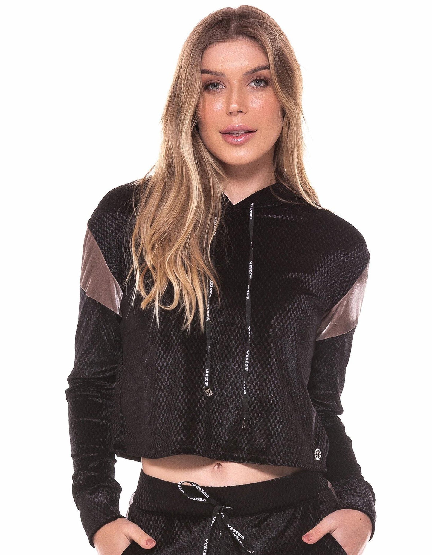 Blouse Black Prisma Long Sleeve - Vestem - WaveFit