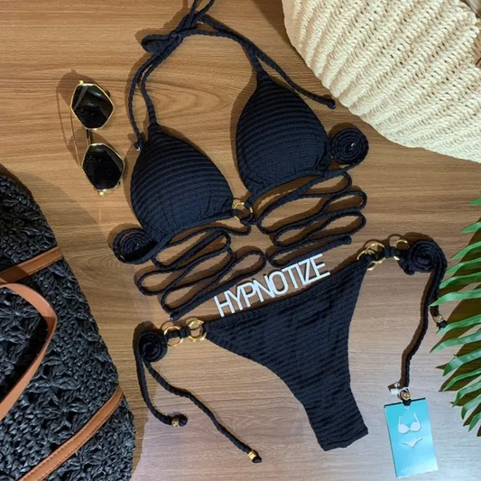 Bikini Francine Santorini Black