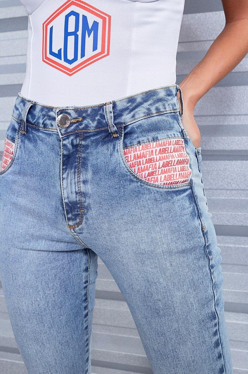 Denim pants Blue Jeans - LaBellaMafia - WaveFit