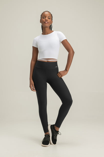 T-Shirt Cropped Ribbed