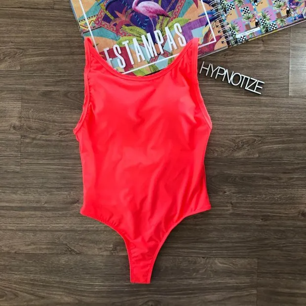 Swimsuit Gaby Coral Neon