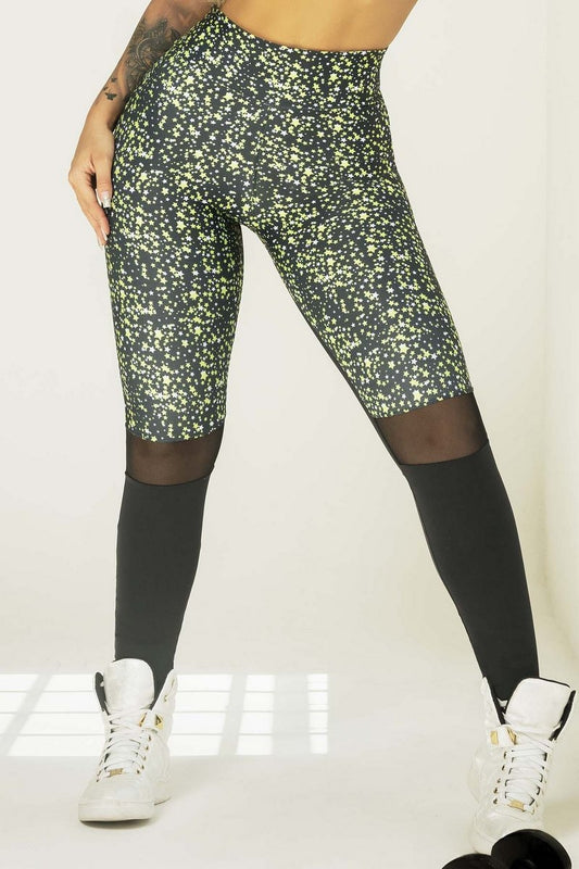 Legging Edn Fitness with Clipping Stars - WaveFit